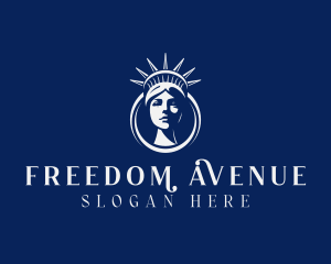 Liberty - USA Statue of Liberty logo design