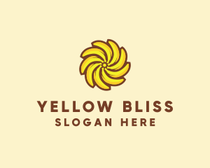 Yellow - Yellow Banana Sun logo design