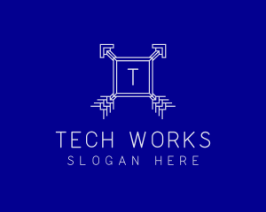 Arrow Tech Software logo design