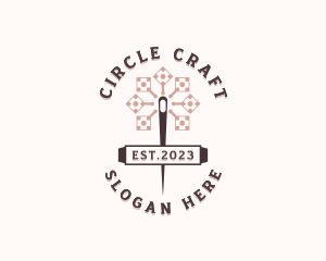 Handmade Fashion Needle Tailoring logo design