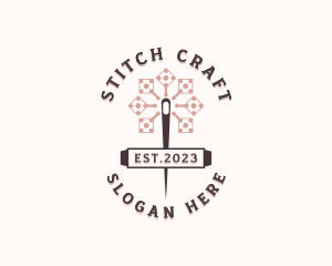 Handmade Fashion Needle Tailoring logo design