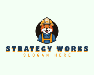 Professional Fox Engineer  logo design