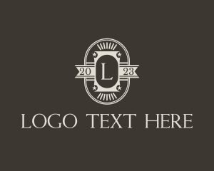 Old Fashioned - Old School Retro Banner logo design