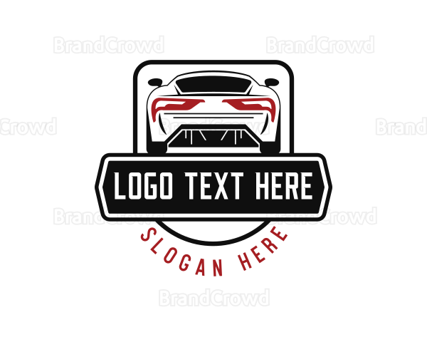 Sports Car Detailing Logo