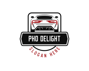 Sports Car Detailing Logo