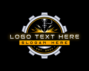 Badge - Laser Industrial Machinery logo design