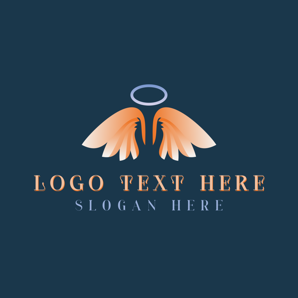 Holy Angelic Wings Logo | BrandCrowd Logo Maker