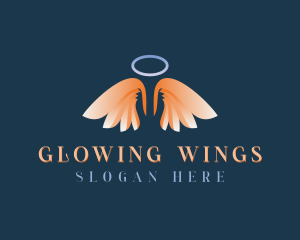 Holy Angelic Wings logo design