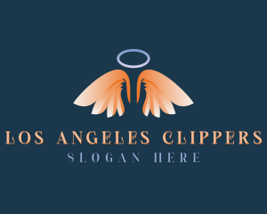 Holy Angelic Wings logo design