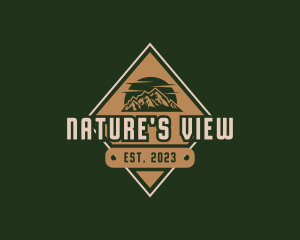 Scenery - Mountain Nature Scenery logo design