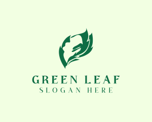 Vegan - Leaf Gourmet Vegan logo design