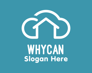Storage - Simple Cloud House logo design