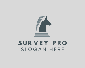 Survey - Arrow Horse Chess Trading logo design