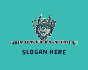 Team - Wild Alpha Wolf logo design