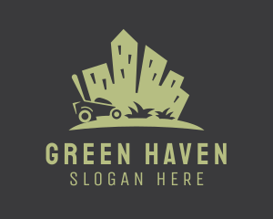 Garden Lawn Yard Landscaping  logo design
