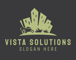 Garden Lawn Yard Landscaping  logo design