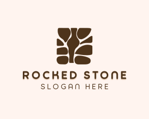 Natural Stone Spa logo design