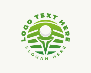 Golfing - Golf Varsity Tournament logo design