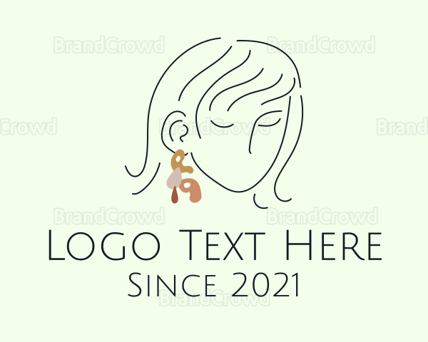 Beauty Lady Earring Logo