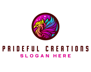 Pride - Mythical Pride Creature logo design