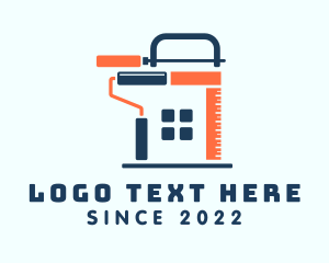 Service - House Construction Tools logo design