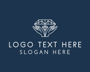 Precious - Diamond Gem Jewelry logo design