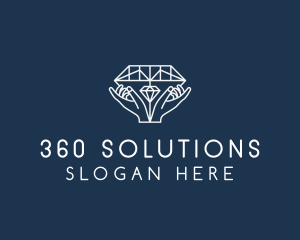 Diamond Gem Jewelry logo design