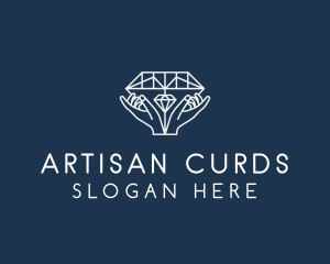 Diamond Gem Jewelry logo design