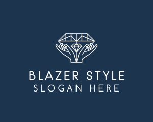 Diamond Gem Jewelry logo design