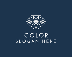 Diamond Gem Jewelry logo design