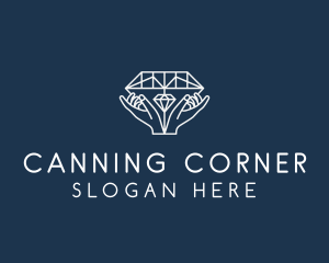 Diamond Gem Jewelry logo design