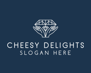 Diamond Gem Jewelry logo design