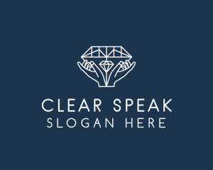 Diamond Gem Jewelry logo design