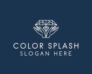 Diamond Gem Jewelry logo design