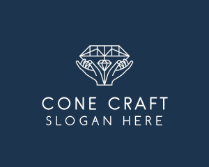 Diamond Gem Jewelry logo design