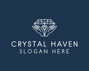 Diamond Gem Jewelry logo design