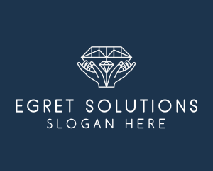 Diamond Gem Jewelry logo design