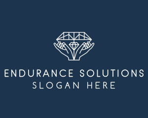 Diamond Gem Jewelry logo design