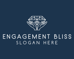 Engagement - Diamond Gem Jewelry logo design