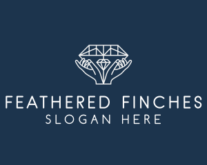 Diamond Gem Jewelry logo design