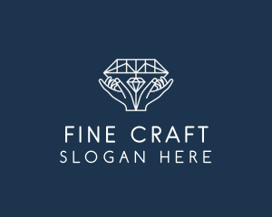 Diamond Gem Jewelry logo design