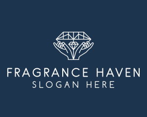 Diamond Gem Jewelry logo design