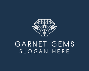 Diamond Gem Jewelry logo design