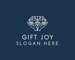 Diamond Gem Jewelry logo design