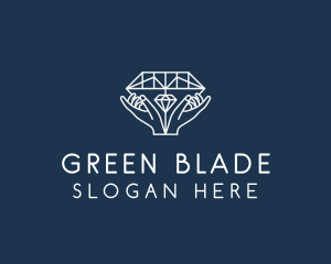 Diamond Gem Jewelry logo design