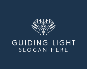 Diamond Gem Jewelry logo design