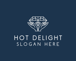 Diamond Gem Jewelry logo design