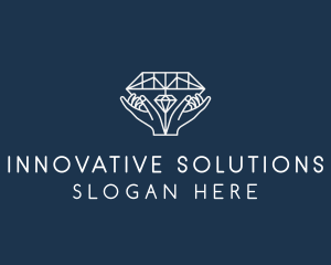 Diamond Gem Jewelry logo design