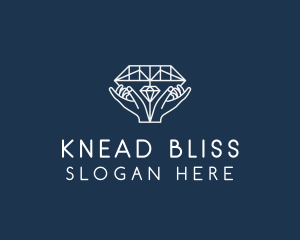 Diamond Gem Jewelry logo design