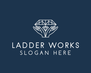 Diamond Gem Jewelry logo design